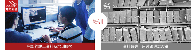 完整的安防竣工資料及培訓服務 完整的安防竣工資料及培訓服務